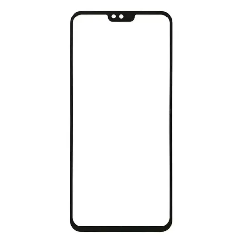 Huawei Honor 8X Front Glass - Black