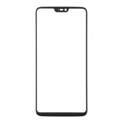 OnePlus 6 Front Glass - Black