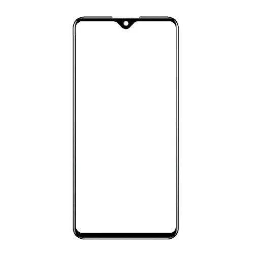 Vivo Y91 Front Glass - Black