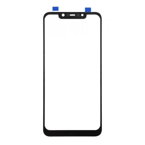 Xiaomi Pocophone F1 Front Glass - Black