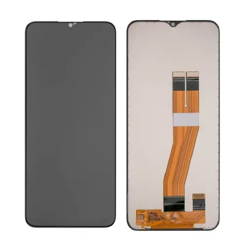 LCD with Touch Screen for Samsung Galaxy A02s - Black (Display Glass Combo Folder)