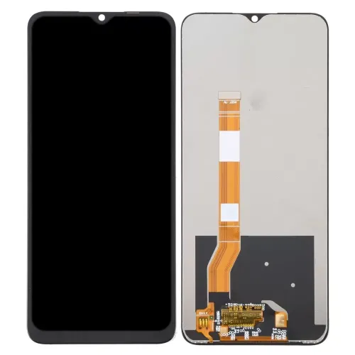 LCD with Touch Screen for Oppo A17K - Black (Display Glass Combo Folder)