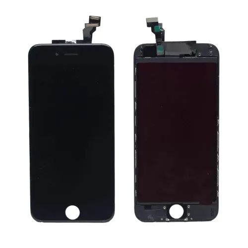 LCD with Touch Screen for Apple iPhone 6 - Black (Display Glass Combo Folder)