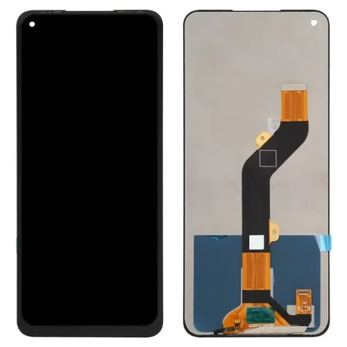 LCD with Touch Screen for Infinix KF8 - Black (Display Glass Combo Folder)