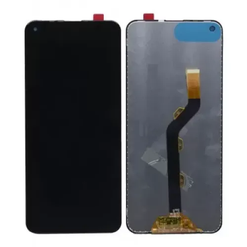 LCD with Touch Screen for Infinix X655 Hot 9 - Black (Display Glass Combo Folder)