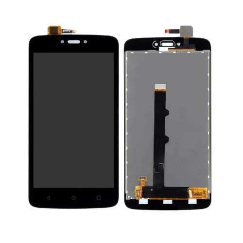 LCD with Touch Screen for Moto C - Black (Display Glass Combo Folder)