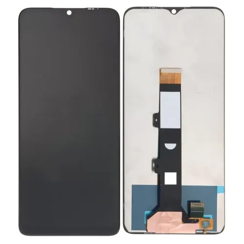 LCD with Touch Screen for Motorola Moto E22 - Black (Display Glass Combo Folder)