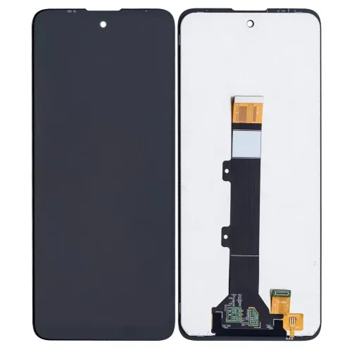 LCD with Touch Screen for Motorola Moto E30 - Black (Display Glass Combo Folder)