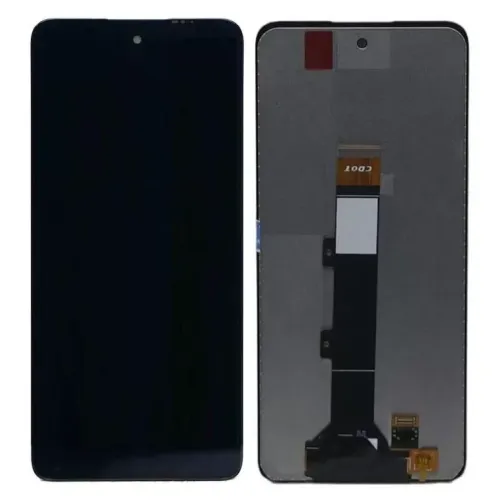 LCD with Touch Screen for Motorola Moto E32 - Black (Display Glass Combo Folder)