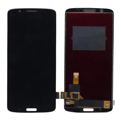 LCD with Touch Screen for Motorola Moto G6 Plus - Black (Display Glass Combo Folder)