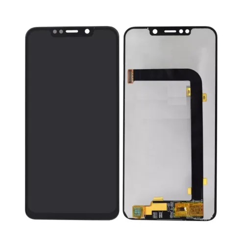 LCD with Touch Screen for Motorola Moto One power - Black (Display Glass Combo Folder)