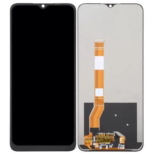 LCD with Touch Screen for Oppo A57 2022 - Black (Display Glass Combo Folder)