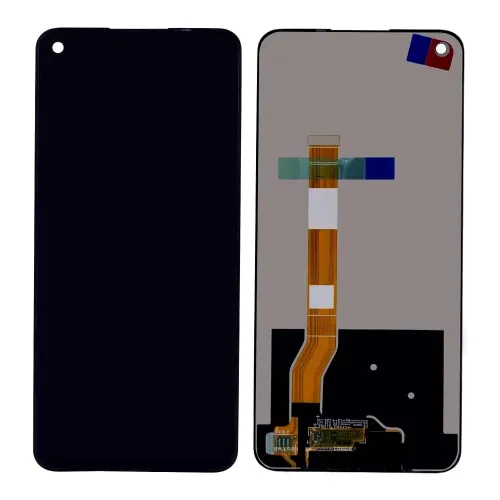 LCD with Touch Screen for Oppo A76 - Black (Display Glass Combo Folder)