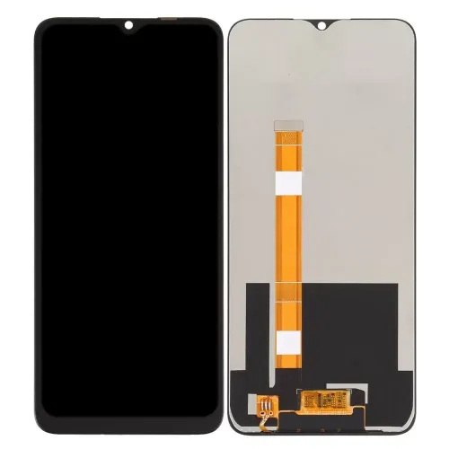 LCD with Touch Screen for Oppo A16e - Black (Display Glass Combo Folder)