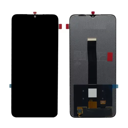 LCD with Touch Screen for Poco C3 - Black (Display Glass Combo Folder)