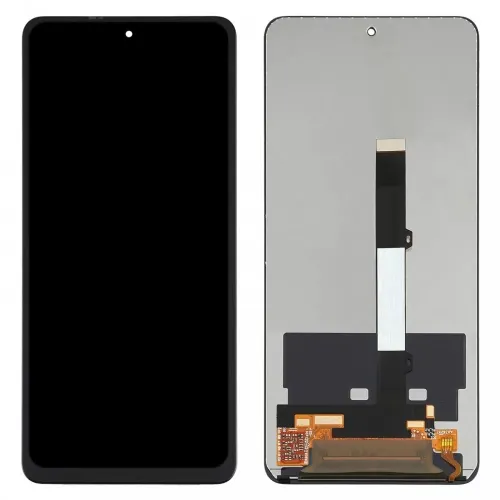 LCD with Touch Screen for Poco M2 Pro - Black (Display Glass Combo Folder)