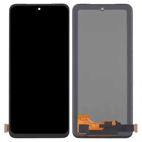 LCD with Touch Screen for Poco M4 Pro - Black (Display Glass Combo Folder)