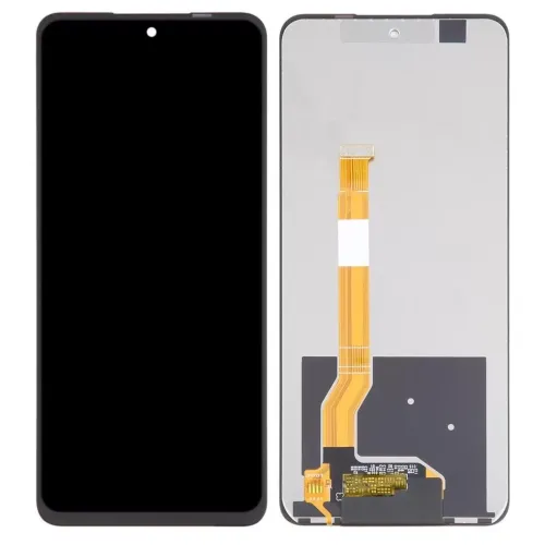 LCD with Touch Screen for Realme C55 - Black (Display Glass Combo Folder)