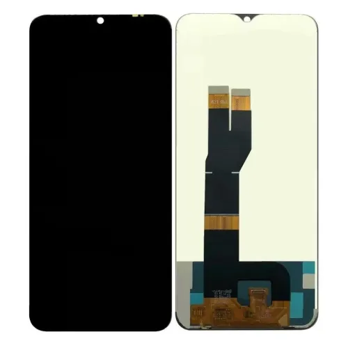 LCD with Touch Screen for Vivo Y02T - Black (Display Glass Combo Folder)