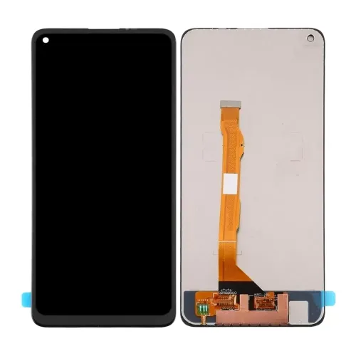 LCD with Touch Screen for Vivo Z1 Pro - Black (Display Glass Combo Folder)