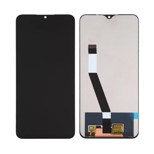 LCD with Touch Screen for Xiaomi Redmi 9 prime - Black (Display Glass Combo Folder)