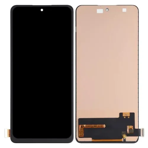 LCD with Touch Screen for Xiaomi Redmi Note 10 4G - Black (Display Glass Combo Folder)