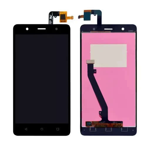 LCD with Touch Screen for Lenovo K8 Plus - Black (Display Glass Combo Folder)