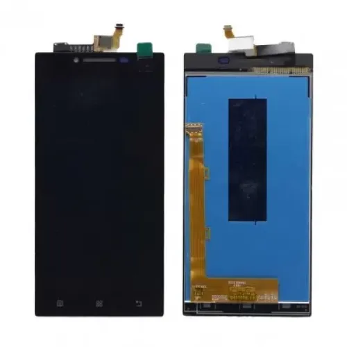 LCD with Touch Screen for Lenovo P70 - Black (Display Glass Combo Folder)