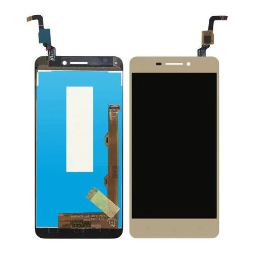 LCD with Touch Screen for Lenovo Vibe K5 - Gold (Display Glass Combo Folder)