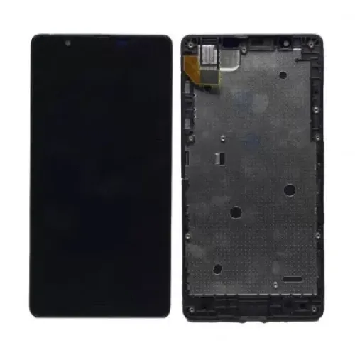 LCD with Touch Screen for Microsoft Lumia 540 - Black (Display Glass Combo Folder)