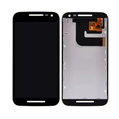 LCD with Touch Screen for Motorola Moto G 3rd Gen - Black (Display Glass Combo Folder)