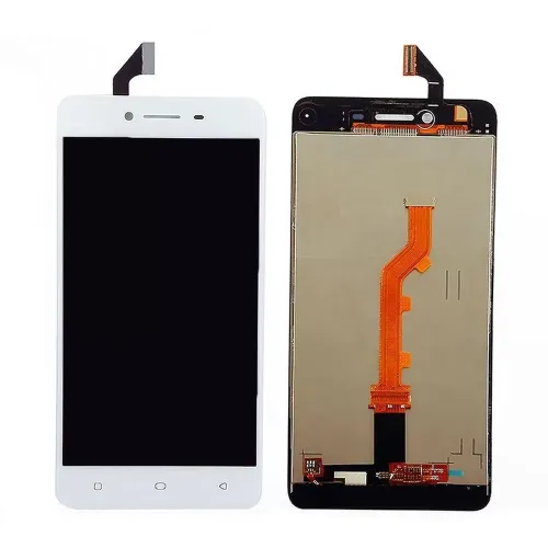 LCD with Touch Screen for Oppo A37 - Gold (Display Glass Combo Folder)