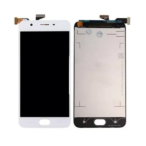 LCD with Touch Screen for Oppo A57 - Gold (Display Glass Combo Folder)