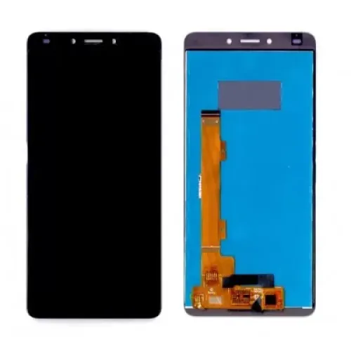 LCD with Touch Screen for Panasonic Eluga I7 2018 - Black (Display Glass Combo Folder)