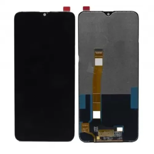 LCD with Touch Screen for Realme 5 Pro - Black (Display Glass Combo Folder)