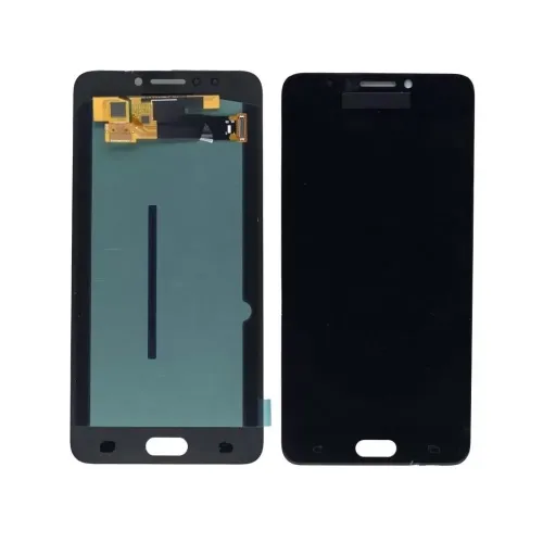 LCD with Touch Screen for Samsung Galaxy C7 Pro - Black (Display Glass Combo Folder)