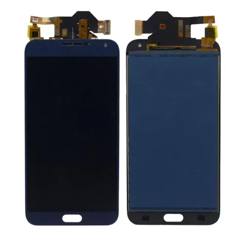 LCD with Touch Screen for Samsung Galaxy E7 - Blue (Display Glass Combo Folder)