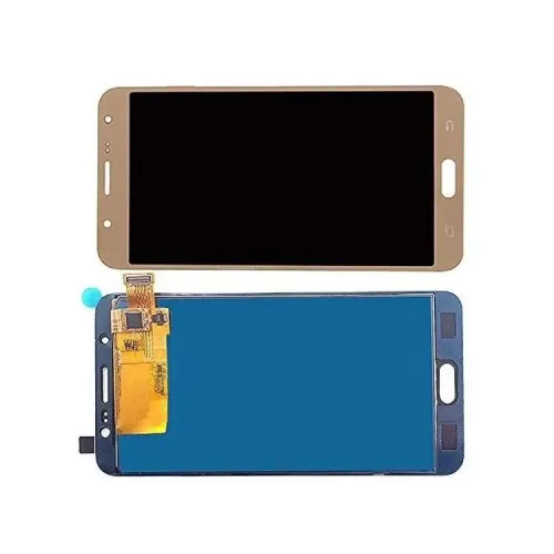 LCD with Touch Screen for Samsung Galaxy J7 2016 - Gold (Display Glass Combo Folder)