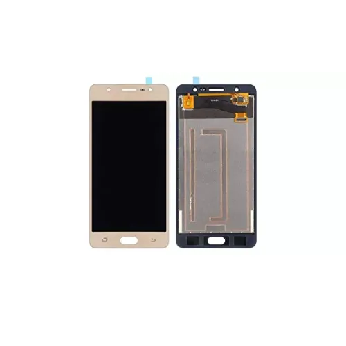 LCD with Touch Screen for Samsung Galaxy J7 Max - Gold (Display Glass Combo Folder)