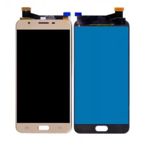 LCD with Touch Screen for Samsung Galaxy On Nxt - Gold (Display Glass Combo Folder)