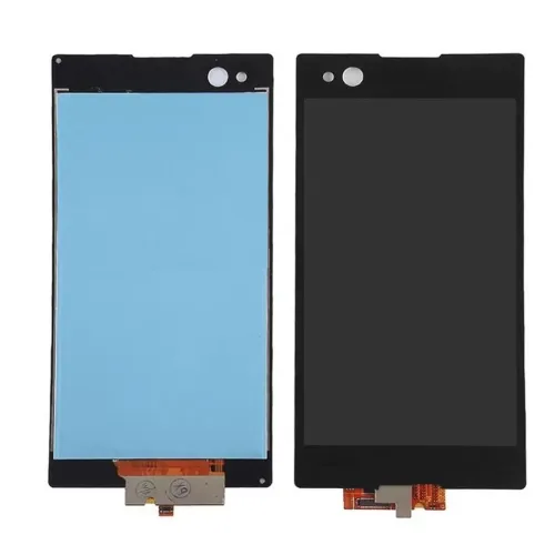 LCD with Touch Screen for Sony Xperia C3 Dual D2502 - Black (Display Glass Combo Folder)