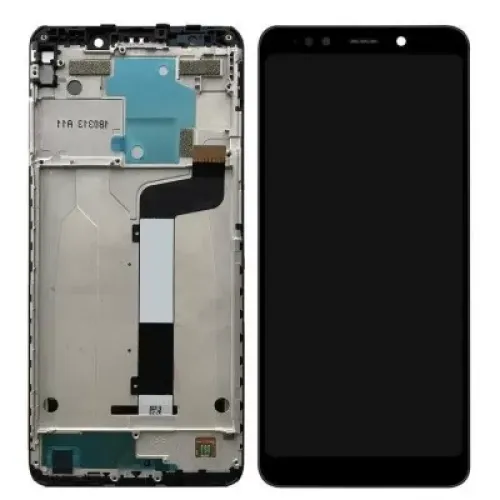 LCD with Touch Screen for Xiaomi Redmi Note 5 Pro - Black (Display Glass Combo Folder)