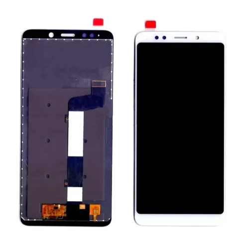 LCD with Touch Screen for Xiaomi Redmi Note 5 Pro - White (Display Glass Combo Folder)