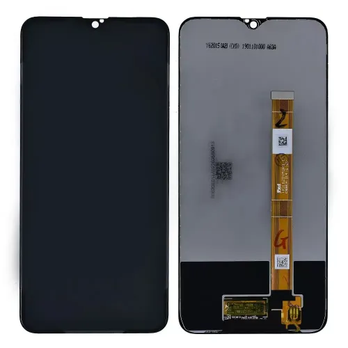 LCD with Touch Screen for Realme 3i - Black (Display Glass Combo Folder)