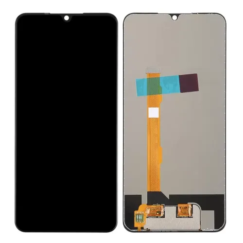 LCD with Touch Screen for Vivo V11 - Black (Display Glass Combo Folder)