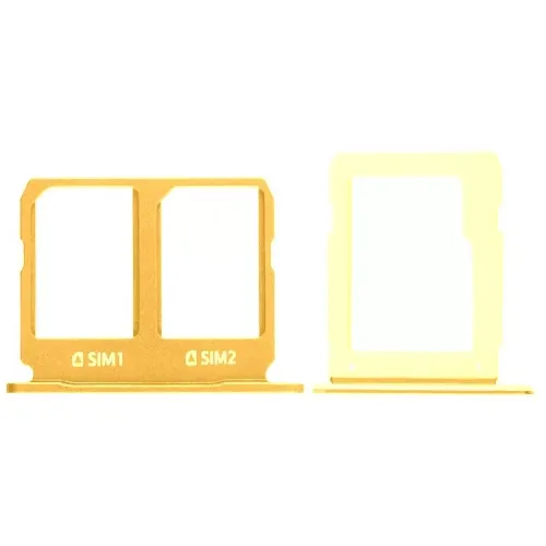 Samsung Galaxy A9 Pro 2016 SIM Card Holder Tray - Gold