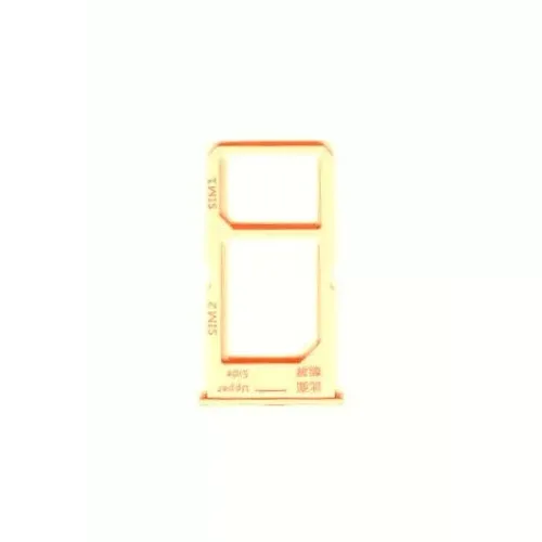 Vivo Y55L SIM Card Holder Tray - Gold