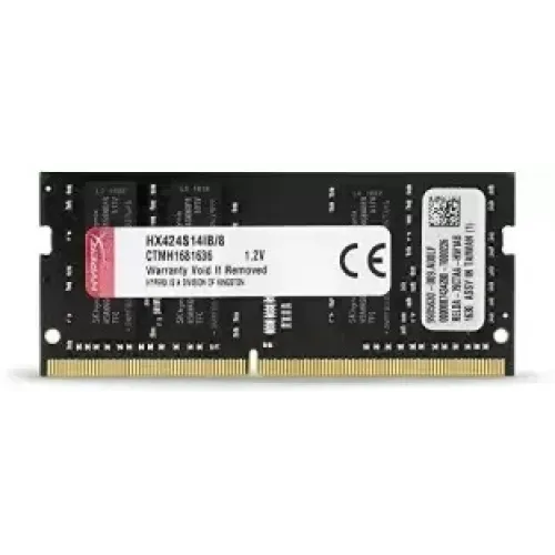 Kingston Hyper X 8GB DDR4 Dual Channel Laptop Ram HX424S14IB /8