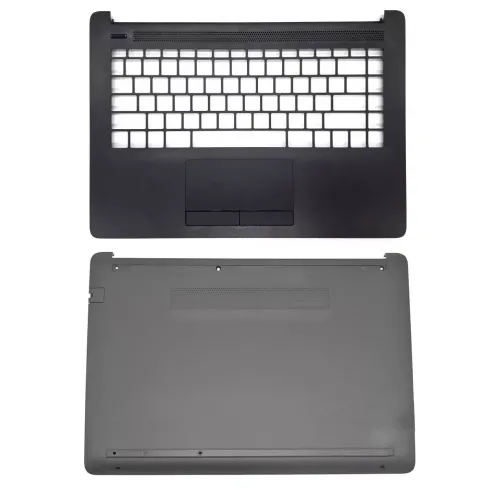 HP 14s-cs 14S-CS1000TU Touchpad Palmrest with Bottom Base