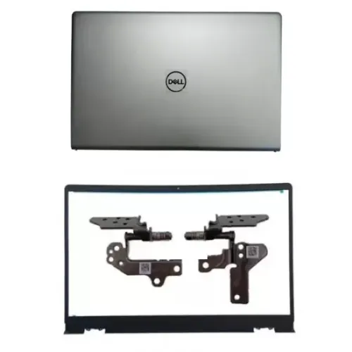 Dell Inspiron 15 3510 3511 3515 Laptop LCD Top Cover Bezel with Hinges ABH Silver Replacement Part